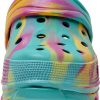 KidStep Garden Clogs for Boys – Iridescent Pinkish White 1.5‑13-5