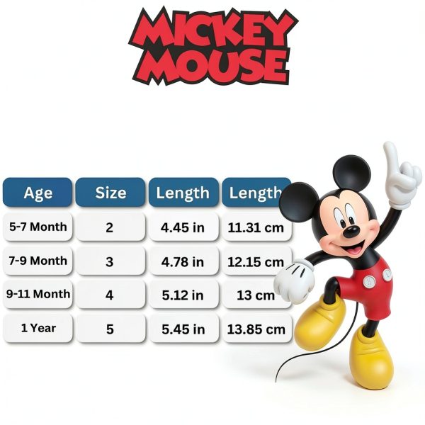 Mickey Minnie Kids Clogs Disney Slip‑On Sandals 2‑5 Infant/Toddler-5
