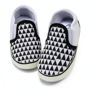 Canvas Baby Boys Low‑Top Sneaker Shoes – Soft Non‑Slip Sole, Durable-0