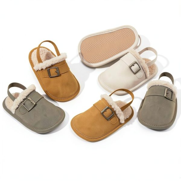 Baby Clogs and Mules for Unisex Infants and Toddlers - Soft Suede-1