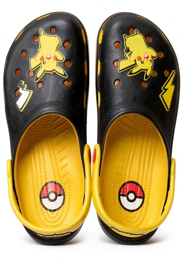 Crocs Lemon Clogs for Toddlers and Kids-2