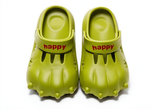 Cute Cartoon Cat Paw Clogs for Kids - EVA Summer Sandals-1