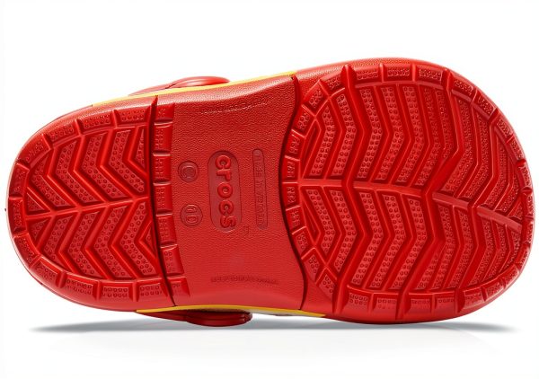 Crocs Crocband Cars Lightning McQueen Toddler Clogs Red Size 5-12-6