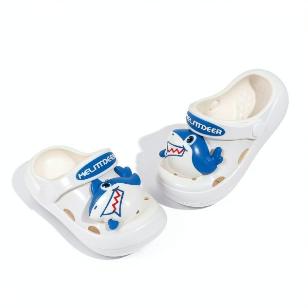 KiddoSteps Unisex Toddler Garden Clogs EVA Adjustable Slip-On Shoes-4
