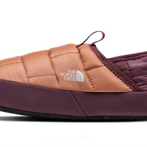 The North Face Girls ThermoBall Traction Mule II Pink Moss Fawn Grey-0