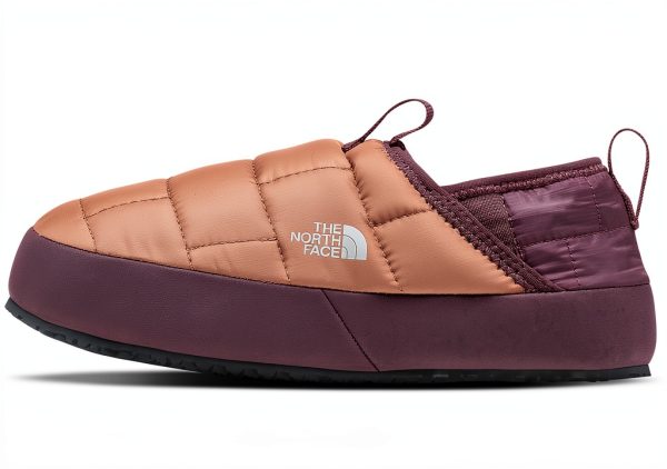The North Face Girls ThermoBall Traction Mule II Pink Moss Fawn Grey-0