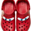 Crocs Crocband Cars Lightning McQueen Toddler Clogs Red Size 5-12-3