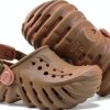 CozyKids Baby Boy Clog Shoes - Soft Leather Slip-On, Light Gray, Size-3