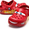Crocs Crocband Cars Lightning McQueen Toddler Clogs Red Size 5-12-9