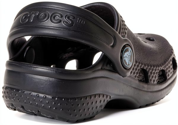 Crocs Kids Classic Littles Clogs Infant 2-3 White Slip-On EVA-4