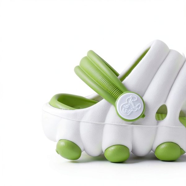 Toddler Clogs Girls Colorful Slip-On Shoes Model T2 Vibrant Cartoon-3