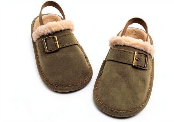 Baby Clogs and Mules for Unisex Infants and Toddlers - Soft Suede-0