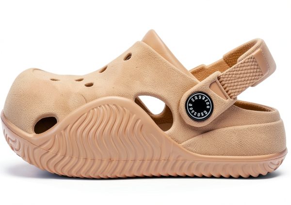 KiddoSteps EVA Toddler Clogs Breathable Mesh Shoes Apricot Blue Pink-1