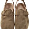 Gerber Modern Moments Toddler Clog Shoes Dark Green Sherpa Lined-1
