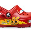 Crocs Crocband Cars Lightning McQueen Toddler Clogs Red Size 5-12-10