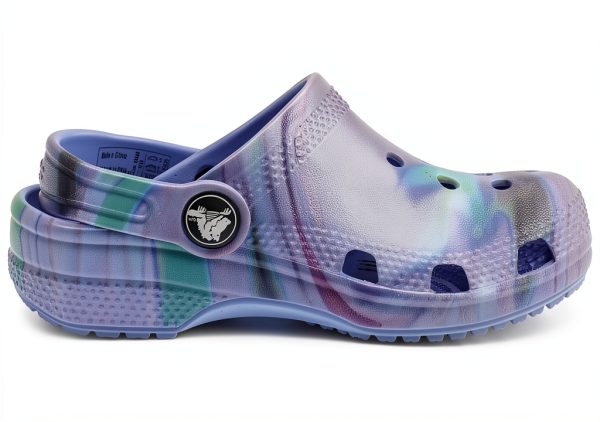 Crocs Infant Toddler Clogs Multicolored Synthetic Rubber Shoes-2
