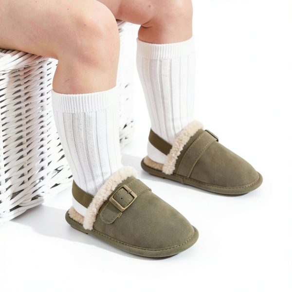 Baby Clogs and Mules for Unisex Infants and Toddlers - Soft Suede-2