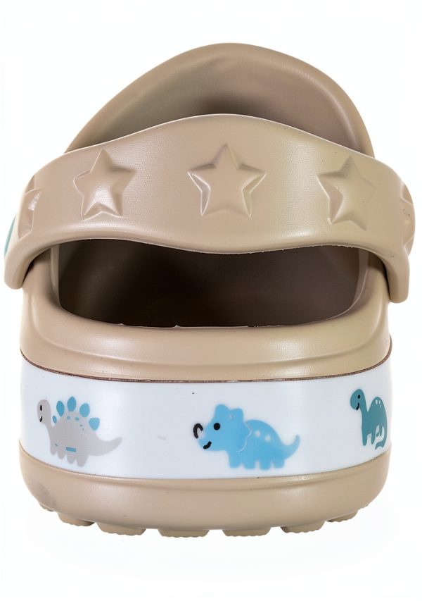 First Steps 9-12 Months Infant Taupe Clogs-1
