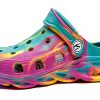 KidStep Garden Clogs for Boys – Iridescent Pinkish White 1.5‑13-1