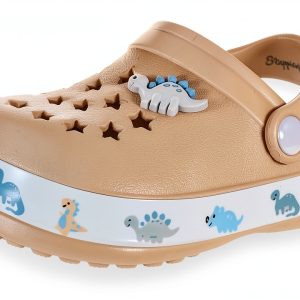 First Steps 9-12 Months Infant Taupe Clogs-0