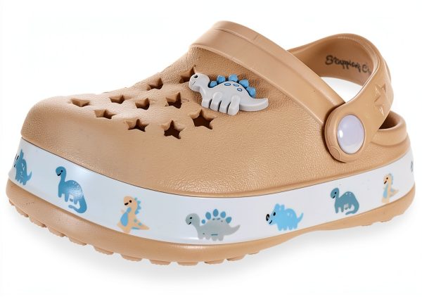 First Steps 9-12 Months Infant Taupe Clogs-0
