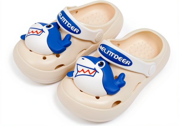 KiddoSteps Unisex Toddler Garden Clogs EVA Adjustable Slip-On Shoes-0