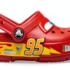 Crocs Crocband Cars Lightning McQueen Toddler Clogs Red Size 5-12-4