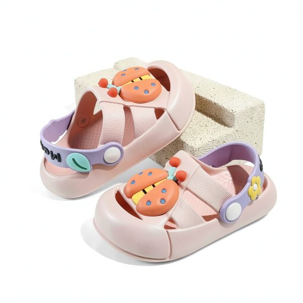Comfortable Unisex Garden Clogs for Kids - Soft EVA Sole, Adjustable-4