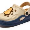 KiddoStep EVA Summer Clogs for Boys Model 8925-1 Blue Pink Lightweight-0
