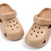 KiddoSteps EVA Toddler Clogs Breathable Mesh Shoes Apricot Blue Pink-4