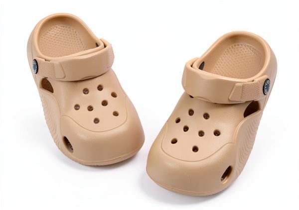 KiddoSteps EVA Toddler Clogs Breathable Mesh Shoes Apricot Blue Pink-4