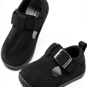 Toddler Wide Dress Shoes - Unisex Child Suede Upper-0