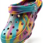 KidStep Garden Clogs for Boys – Iridescent Pinkish White 1.5‑13-0