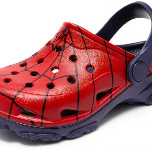 Kids' Water Shoes - Camo, Spider, and Rainbow Styles for Boys-0