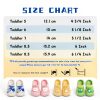 KiddoSteps Unisex Toddler Garden Clogs EVA Adjustable Slip-On Shoes-5