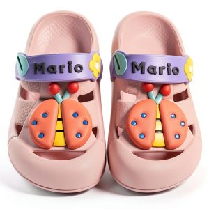 Comfortable Unisex Garden Clogs for Kids - Soft EVA Sole, Adjustable-0