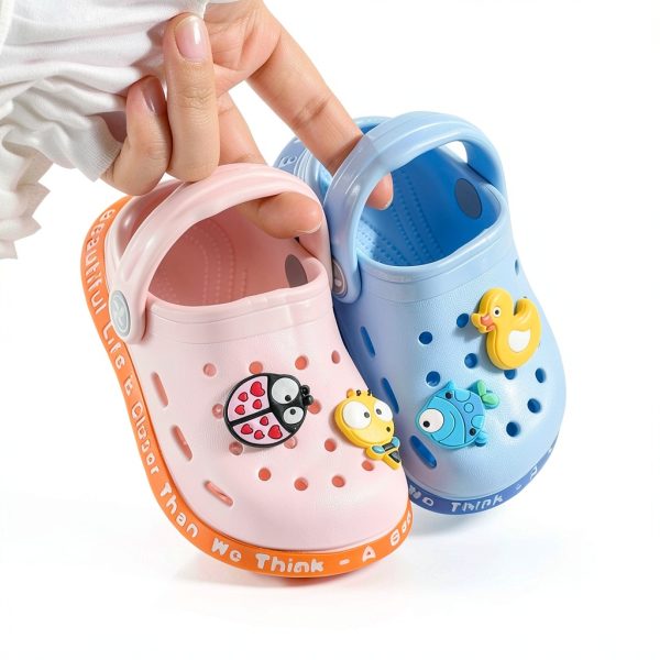 JUXI Girls' Toddler Clogs - Comfortable & Versatile-2