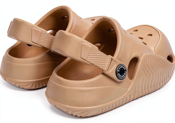 KiddoSteps EVA Toddler Clogs Breathable Mesh Shoes Apricot Blue Pink-2