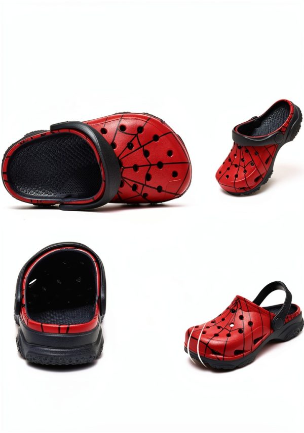 Kids' Water Shoes - Camo, Spider, and Rainbow Styles for Boys-2