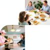 Deli Paper Sheets SUPVIB 100pcs 7x7in 4‑Color Checkered Wax Paper-5