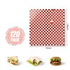 Wax Paper Sheets 12x12 Inch Grease Proof Deli Paper by Neyimqr 120pcs-1