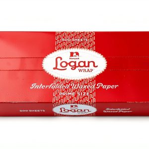 Logan Interfolded Dry Wax Paper Deli Sheet 12" x 10¾" 500 Count-0