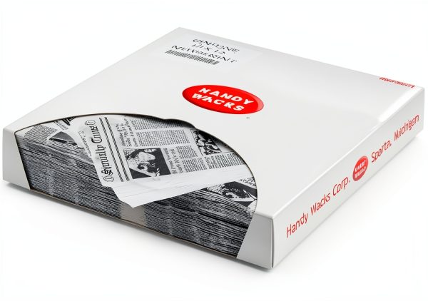 Handy Wacks 12x12 White Flat Deli Paper 1000 Sheet Disposable Wrap-0