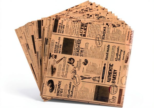 Newsprint Deli Paper 100 Sheets Flat Wrap by MHFOOU 15x11 Inch-0