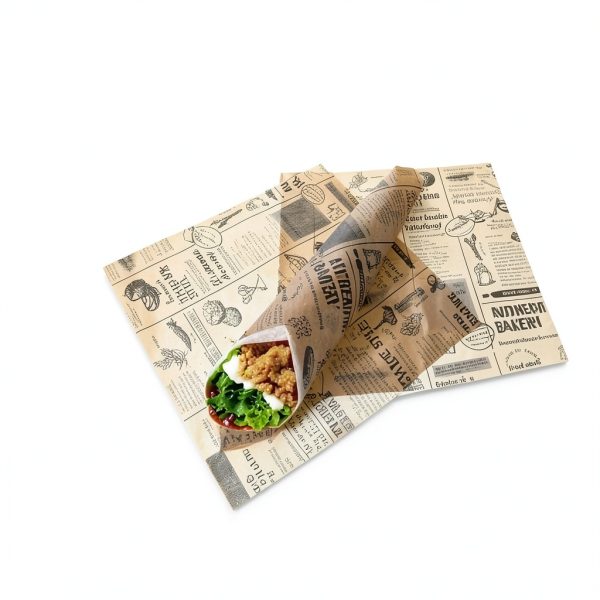Newsprint Deli Paper 100 Sheets Flat Wrap by MHFOOU 15x11 Inch-4