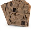 Newsprint Deli Paper 100 Sheets Flat Wrap by MHFOOU 15x11 Inch-6