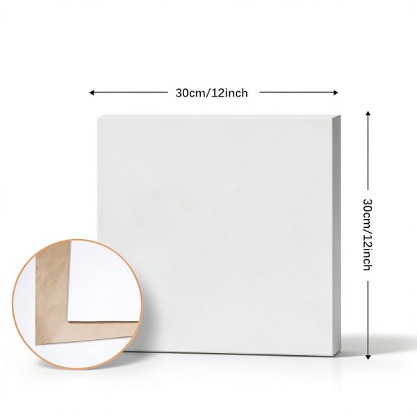 300Pcs White Butcher Paper for Sublimation No Wax Square Sublimation Butcher Paper Sheets 12 x 12 inch Disposable Charcuterie Papers Precut Butcher Papers for Heat Press, Wrapping Meat, Smoking Meat-1