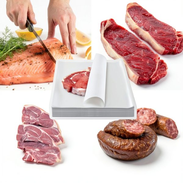 Sublimation White Butcher Paper Disposable Butcher Paper Sheets Square Meat Sheet Precut No Wax for Heat Press, Wrapping Meat, Art Project(150 Pieces,12 x 12 Inches)-3