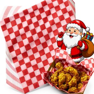 Deli Paper Sheets PANKQQ 7x7 Inch Grease Resistant 100 Sheets-0