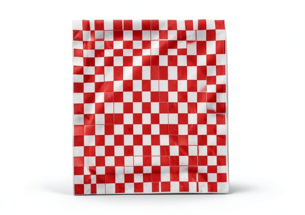 115pcs Deli Paper Sheets - 12x12" Sandwich Wrapping Paper, Checkered Wax Paper, Premium Grease Resistant Food Basket Liners-2